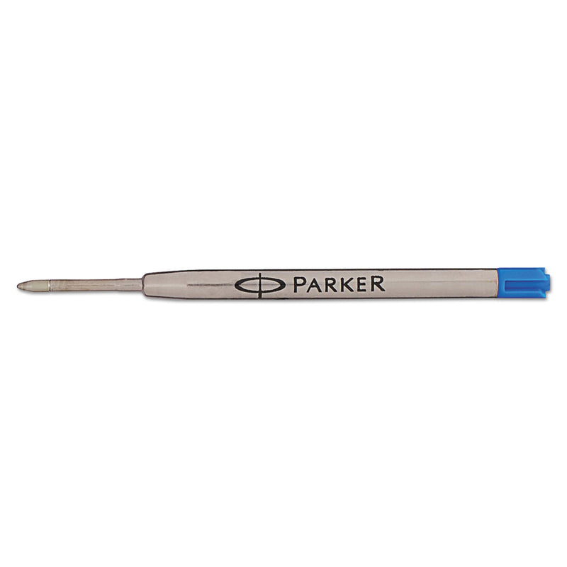 Parker Refill for Parker Ballpoint Pens, Medium Conical Tip, Blue Ink