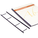 GBC VeloBind Reclosable Spines, 200 Sheet Capacity, Black, 25/Pack