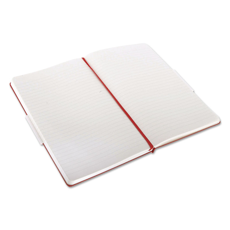 Classic Colored Hardcover Notebook, 1 Subject, Narrow Rule, Red Cover ...