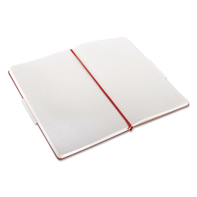 Moleskine Classic Colored Hardcover Notebook, 1 Subject, Narrow Rule, Red Cover, 8.25 x 5, 240 Sheets