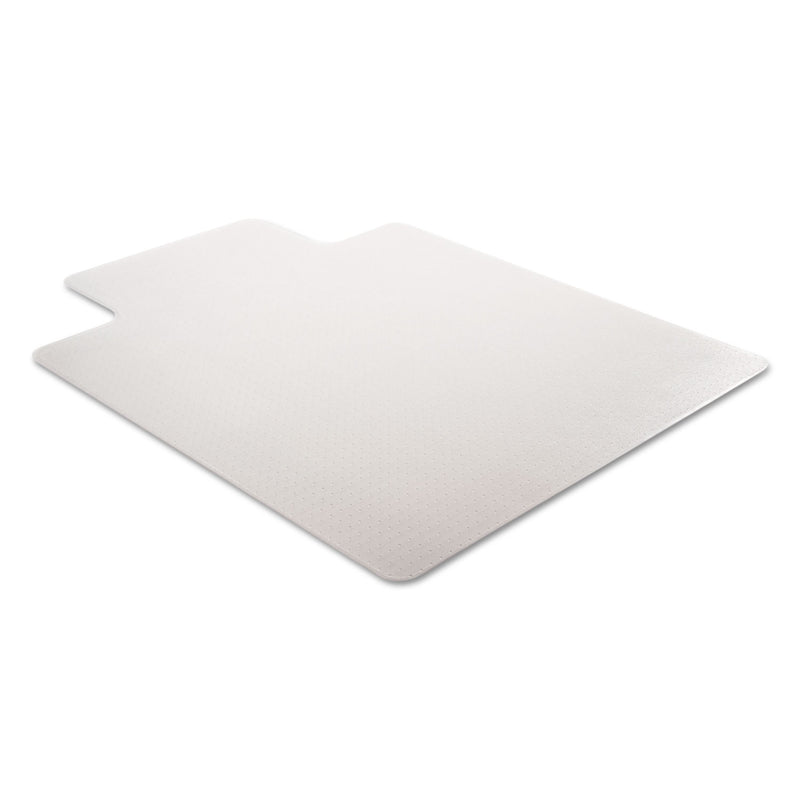 deflecto SuperMat Frequent Use Chair Mat, Med Pile Carpet, Flat, 36 x 48, Lipped, Clear