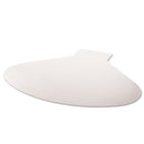 deflecto SuperMat Frequent Use Chair Mat, Medium Pile Carpet, 60 x 66, Workstation, Clear