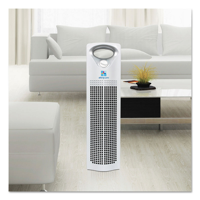 Allergy Pro AP200 True HEPA Air Purifier, 212 sq ft Room Capacity, White