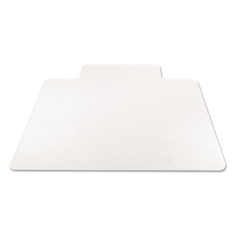 deflecto SuperMat Frequent Use Chair Mat, Med Pile Carpet, Flat, 36 x 48, Lipped, Clear