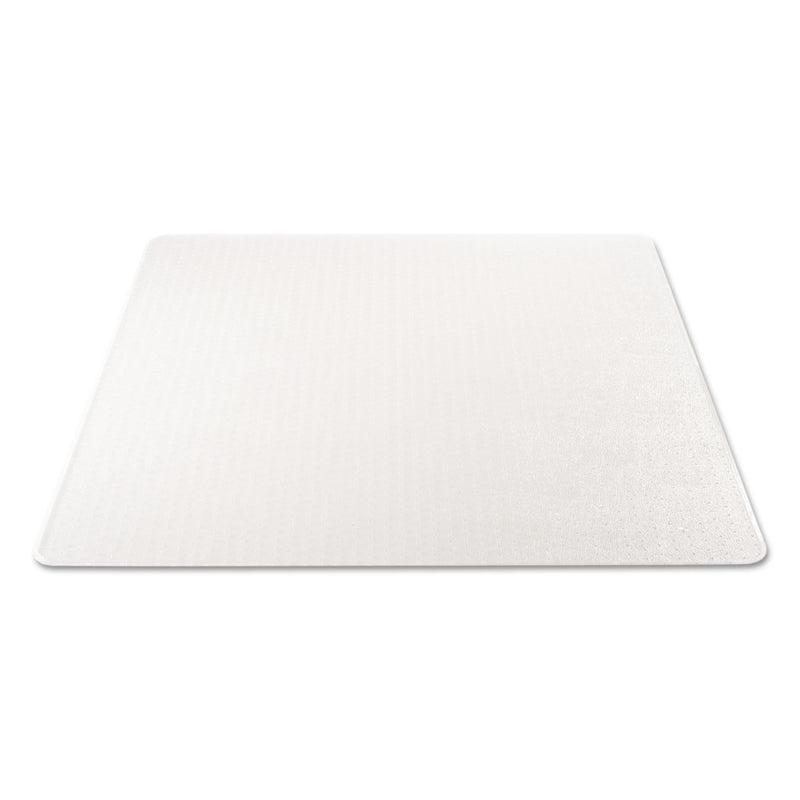 deflecto SuperMat Frequent Use Chair Mat, Medium Pile Carpet, Flat, 46 x 60, Rectangle, Clear