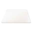 deflecto All Day Use Chair Mat - All Carpet Types, 46 x 60, Rectangle, Clear