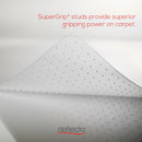 deflecto All Day Use Chair Mat - All Carpet Types, 46 x 60, Rectangle, Clear