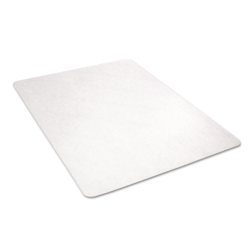 deflecto EconoMat All Day Use Chair Mat for Hard Floors, 46 x 60, Rectangular, Clear