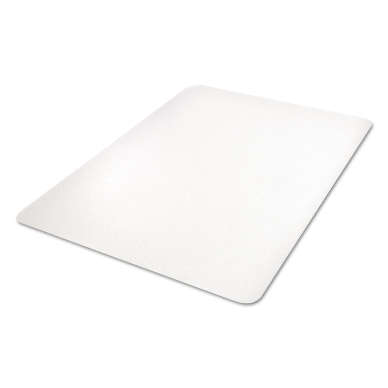 deflecto All Day Use Chair Mat - Hard Floors, 46 x 60, Rectangle, Clear
