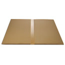 deflecto EconoMat All Day Use Chair Mat for Hard Floors, 46 x 60, Rectangular, Clear