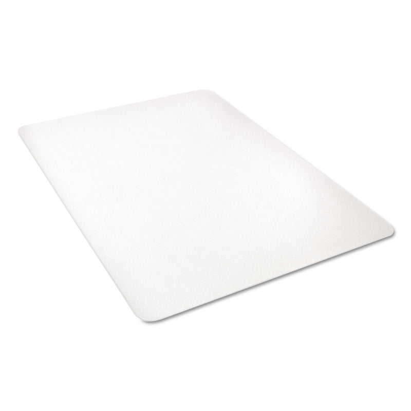 deflecto All Day Use Chair Mat - Hard Floors, 45 x 53, Rectangle, Clear