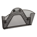 Safco Onyx Magnetic Mesh Panel Accessories, Single File Pocket, 13 x 4.25 x 7.25, Black