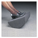 Safco Half-Cylinder Padded Foot Cushion, 17.5w x 11.5d x 6.25h, Black