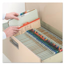 Smead 100% Recycled Pressboard Classification Folders, 2 Dividers, Legal Size, Gray-Green, 10/Box