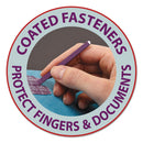 Smead End Tab Pressboard Classification Folders with SafeSHIELD Coated Fasteners, 2 Dividers, Letter Size, Red, 10/Box
