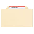 Smead Manila Four- and Six-Section Top Tab Classification Folders, 2 Dividers, Legal Size, Manila, 10/Box