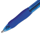 Paper Mate Profile Ballpoint Pen, Retractable, Bold 1.4 mm, Blue Ink, Blue Barrel, Dozen