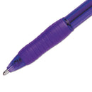 Paper Mate Profile Ballpoint Pen, Retractable, Bold 1.4 mm, Purple Ink, Purple Barrel, Dozen
