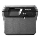 Sentry Waterproof Fire-Resistant File, 0.66 cu ft,16.63w x 13.88d x 14.13h, Charcoal Gray