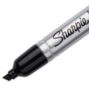 Sharpie King Size Permanent Marker, Broad Chisel Tip, Black, Dozen