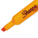 Sharpie Tank Style Highlighters, Orange Ink, Chisel Tip, Orange Barrel, Dozen