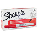 Sharpie Ultra Fine Tip Permanent Marker, Extra-Fine Needle Tip, Red, Dozen