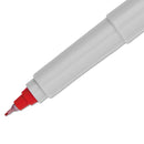 Sharpie Ultra Fine Tip Permanent Marker, Extra-Fine Needle Tip, Red, Dozen