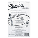 Sharpie Chisel Tip Permanent Marker, Medium Chisel Tip, Black, 4/Pack
