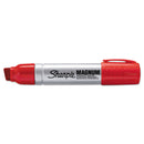 Sharpie Magnum Permanent Marker, Broad Chisel Tip, Red