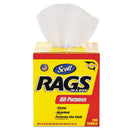 Scott Rags in a Box, POP-UP Box, 10 x 12, White, 200/Box