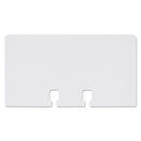Rolodex Plain Unruled Refill Card, 2.25 x 4, White, 100 Cards/Pack