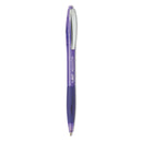 BIC GLIDE Ballpoint Pen, Retractable, Medium 1 mm, Assorted Ink and Barrel Colors, 4/Pack