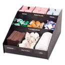 Vertiflex Horizontal Condiment Organizer, 9 Compartments, 12 x 16 x 7.5, Black