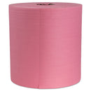 Boardwalk Hydrospun Wipers, 12 x 13, Red, 475/Roll