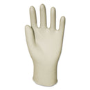 Boardwalk Powder-Free Synthetic Vinyl Gloves, Small, Cream, 4 mil, 100/Box