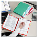 Smead Colored Pressboard Fastener Folders with SafeSHIELD Coated Fasteners, 2 Fasteners, Letter Size, Bright Red Exterior, 25/Box