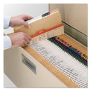 Smead Heavyweight Kraft File Folder, Straight Tabs, Legal Size, 0.75" Expansion, 11-pt Kraft, Brown, 100/Box