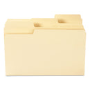 Smead SuperTab Reinforced Guide Height Top Tab Folders, 1/3-Cut Tabs: Assorted, Legal Size, 0.75" Expansion, Manila, 100/Box