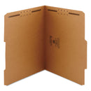 Smead Top Tab Fastener Folders, Guide-Height 2/5-Cut Tabs: Right of Center, 2 Fasteners, Letter Size, 11-pt Kraft Exterior, 50/Box