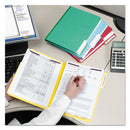 Smead Colored Pressboard Fastener Folders with SafeSHIELD Coated Fasteners, 2 Fasteners, Letter Size, Yellow Exterior, 25/Box