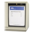 C-Line Magnetic Stitched Shop Ticket Holders, Clear, 75", 9 x 12, 25/Box