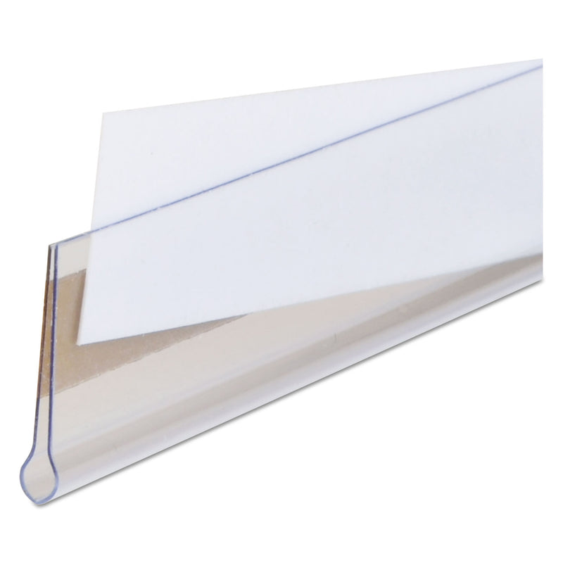 C-Line Self-Adhesive Label Holders, Top Load, 0.5 x 3, Clear, 50/Pack