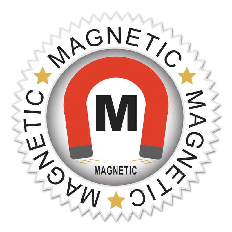 C-Line Magnetic Name Badge Holder Kit, Horizontal, 4w x 3h, Clear, 20/Box