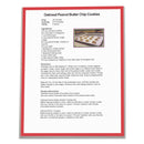 C-Line Top-Load No-Hole Sheet Protectors, Heavyweight, Clear, 2" Capacity, 25/Box