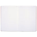 Black n' Red Flexible Cover Casebound Notebook, SCRIBZEE Compatible, 1 Subject, Wide/Legal Rule, Black Cover, 8.25 x 5.75, 71 Sheets
