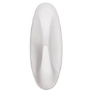 Command General Purpose Designer Hooks, Small/Medium, 3 lb Cap, White, 4 Hooks and 4 Strips/Pack