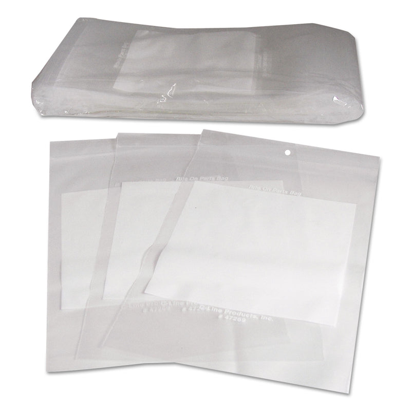 C-Line Write-On Poly Bags, 2 mil, 6" x 9", Clear, 1,000/Carton
