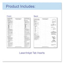 C-Line Sheet Protectors with Index Tabs, Heavy, Clear Tabs, 2", 11 x 8.5, 5/Set