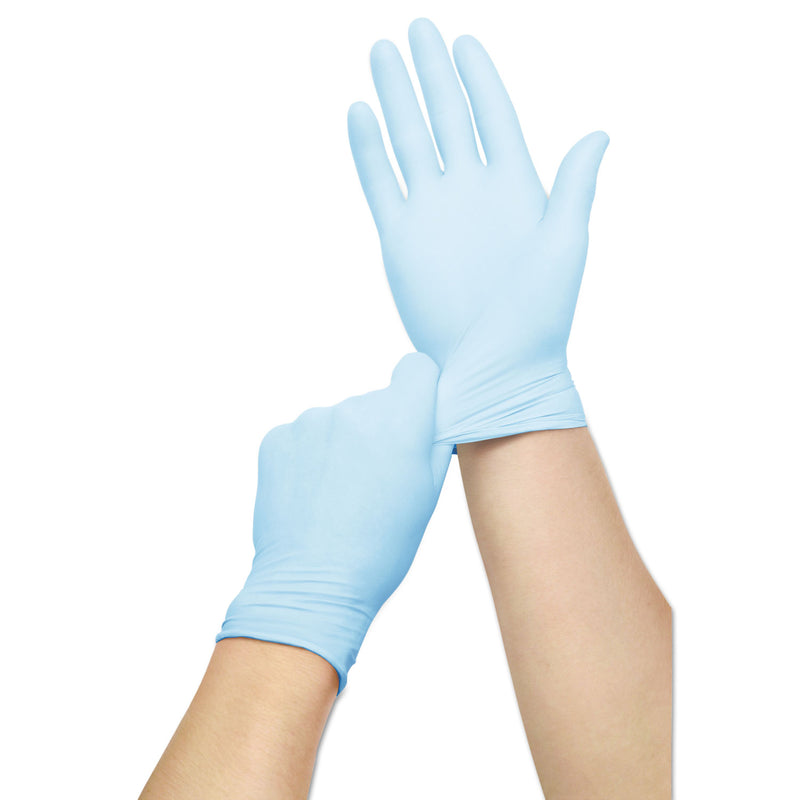 Curad Nitrile Exam Glove, Powder-Free, Medium, 150/Box