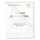 C-Line Poly Project Folders, Letter Size, Clear, 25/Box